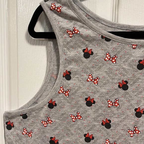 Disney Minnie Mouse gray tank top size 2XL - Picture 2 of 6